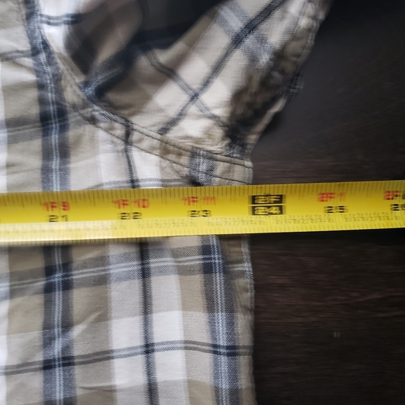 Carhartt Mens Loose Fit Midweight  Short Sleeve Outdoor Plaid Utility Work Shirt - Picture 10 of 10